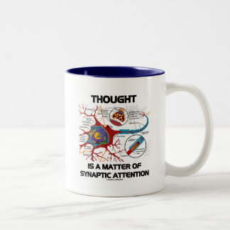 Taza Bicolor El pensamiento es una cuestión de atención
