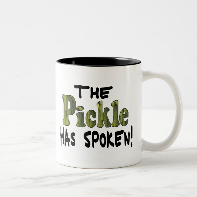Taza Bicolor El Pepino Hablado (Derecha)