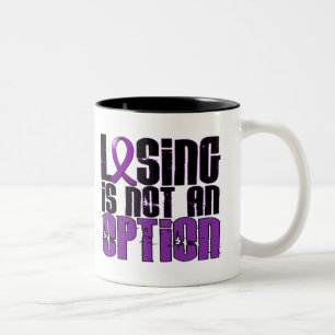 Taza Bicolor El perder no es una enfermedad de Alzheimer de la
