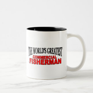 Taza Bicolor El pescador comercial más grande del mundo