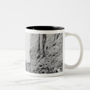 Taza Bicolor El pico de la entrada y de Pike