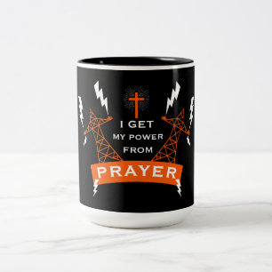 Taza Bicolor El poder de la oración