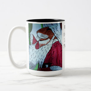 TAZA BICOLOR EL POEMA VISITANTE DE LOS NAVIDADES