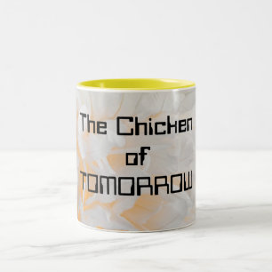 Taza Bicolor El pollo de MAÑANA