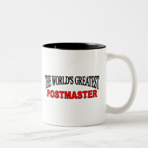Taza Bicolor El postmaster más grande del mundo
