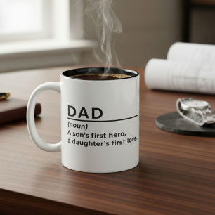 Taza Bicolor El primer amor de una hija de papá, el primer héro