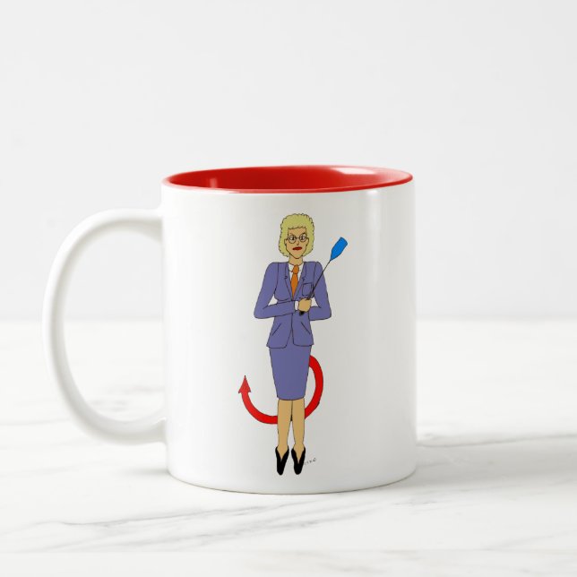 Taza Bicolor El profesor malvado (Izquierda)