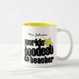 Taza Bicolor El profesor más goodest de los mundos
