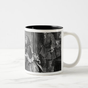 Taza Bicolor El progreso de un Harlot