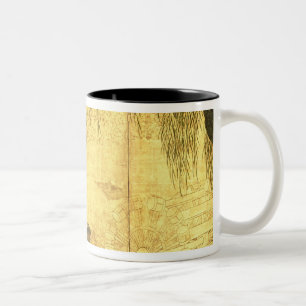 Taza Bicolor El puente en el río de Liji