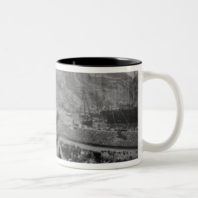Taza Bicolor El puerto en Balaklava (Derecha)