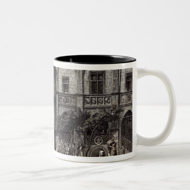 Taza Bicolor El Rathhaus, Hildesheim (Derecha)