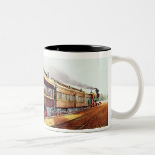 Taza Bicolor El relámpago expreso