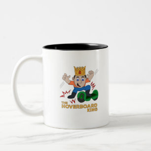 Taza Bicolor El rey de la tabla de planchar