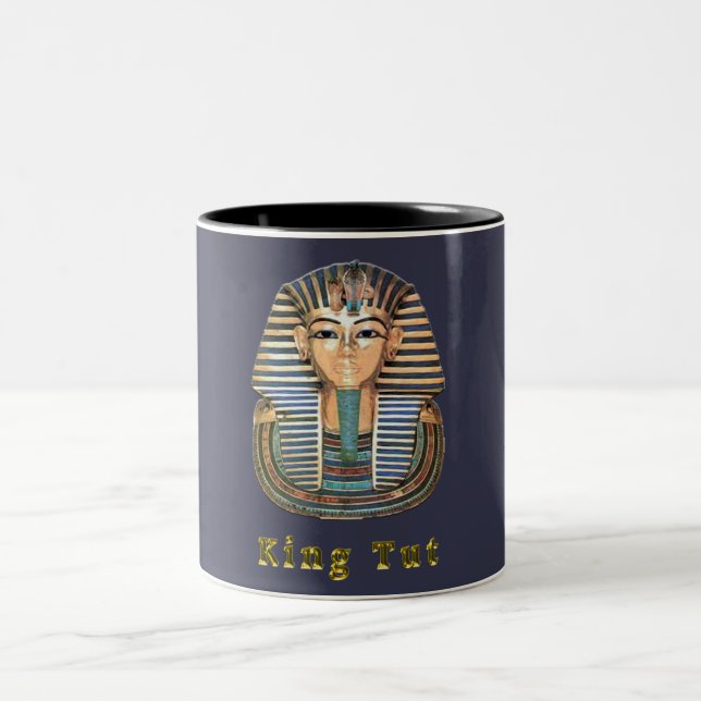 Taza Bicolor El Rey Tut y Egipto (Centro)