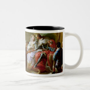 Taza Bicolor El rey y la reina católicos