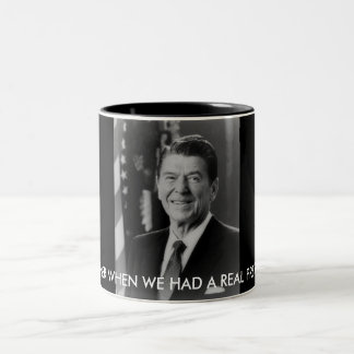 Taza Bicolor el ronald_reaganTHM, RECUERDA CUANDO TENÍAMOS un P
