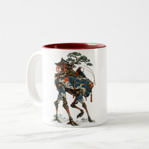 Taza Bicolor El Santuario Andante
