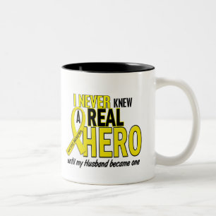 Taza Bicolor El sarcoma NUNCA CONOCÍA a un marido del HÉROE 2