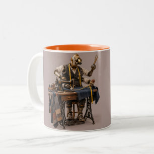 Taza Bicolor El Sastre de Cuatro Manos
