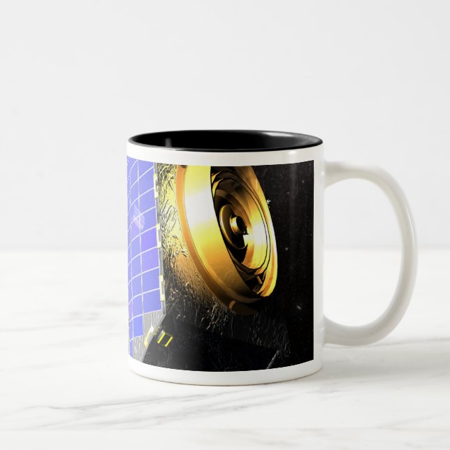 Taza Bicolor El satélite Interstellar Boundary Explorer (Derecha)