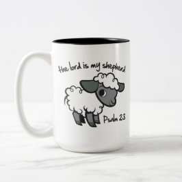 Taza Bicolor El señor es mi pastor