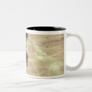 Taza Bicolor El sistema de envío de envase lía el paracaídas