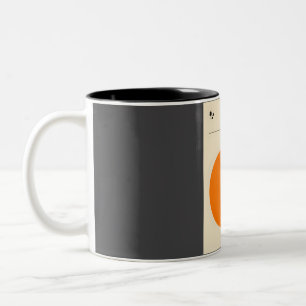 Taza Bicolor El sistema solar de los planetas mínimos y el Sun 