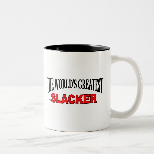 Taza Bicolor El Slacker más grande del mundo (Derecha)