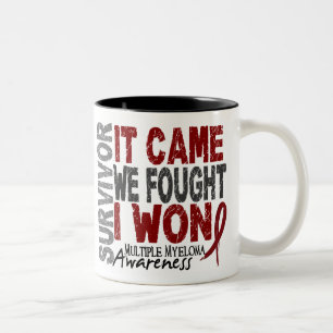 Taza Bicolor El superviviente del mieloma múltiple que vino