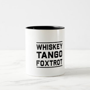 Taza Bicolor El tango del whisky Foxtrot