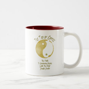 Taza Bicolor El Tao del Café