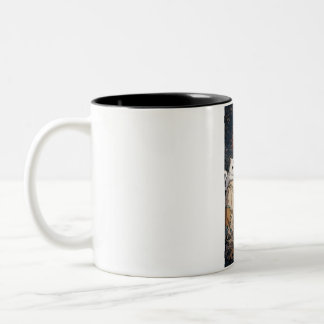 Taza Bicolor El Tarot de Loco Arte Gótico de Anime — Pip Wren y