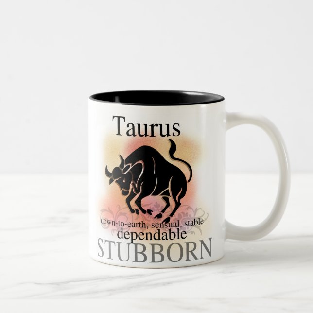 Taza Bicolor El tauro sobre usted asalta (Derecha)