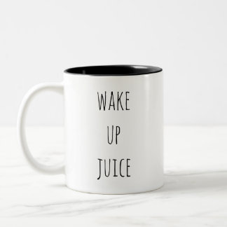TAZA BICOLOR EL #TELLITLIKEITIS "DESPIERTA EL JUGO "