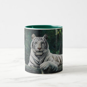 Taza Bicolor el tigre blanco