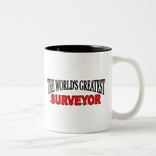 Taza Bicolor El topógrafo más grande del mundo