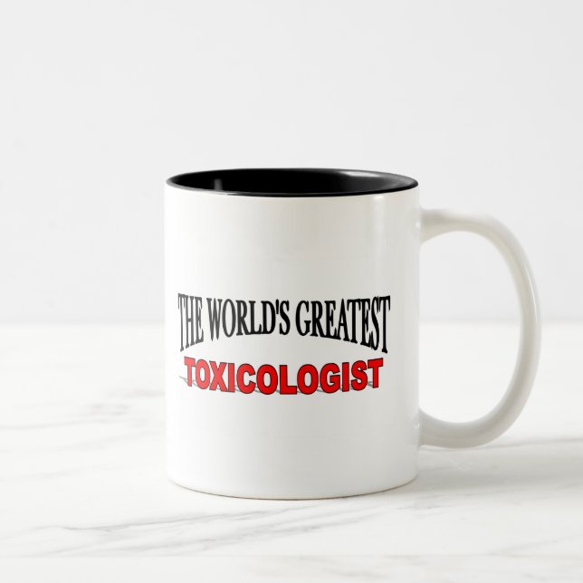 Taza Bicolor El toxicólogo más grande del mundo (Derecha)