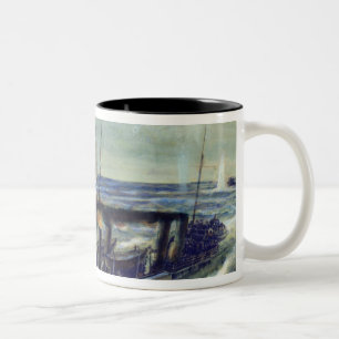 Taza Bicolor El u-barco alemán U 56 hundido por Grozovoi
