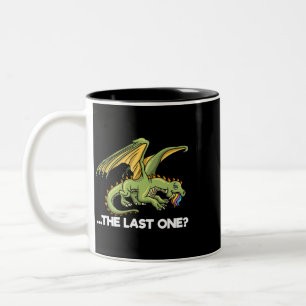 Taza Bicolor El Último De Los Divertidos Que Comen El Último Un