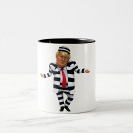 Taza Bicolor El uso de Trump en prisión