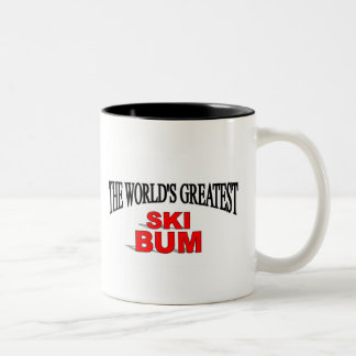 Taza Bicolor El vago más grande del esquí del mundo