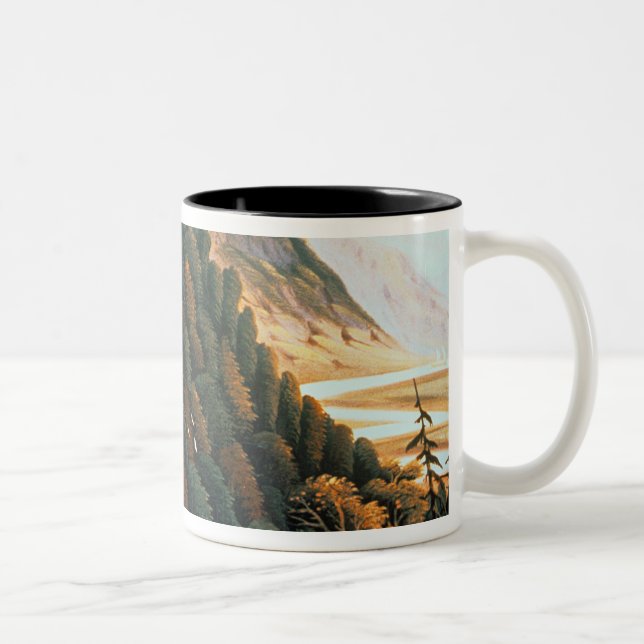 Taza Bicolor El valle de Connecticut (Derecha)