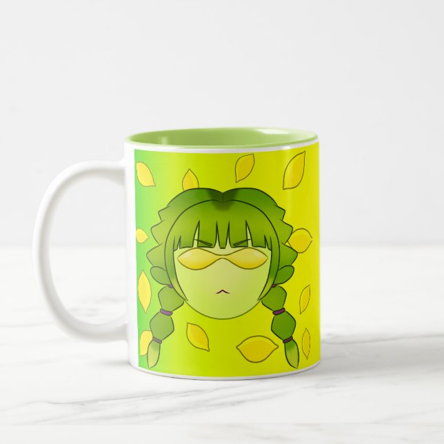 Taza Bicolor El verde de Lymoona (Izquierda)