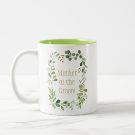 Taza Bicolor El verde ideal botánico deja a madre del novio el