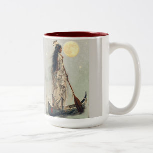 Taza Bicolor El viaje - Café Mug, Copa, Bebida