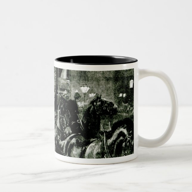 Taza Bicolor El viaje del jumbo a los muelles (Derecha)