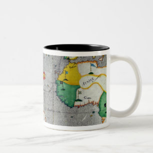 Taza Bicolor El voyadge indio del oeste del famouse hecho por