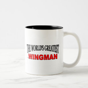Taza Bicolor El Wingman más grande del mundo