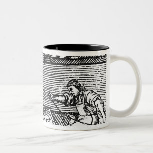 Taza Bicolor El zapatero